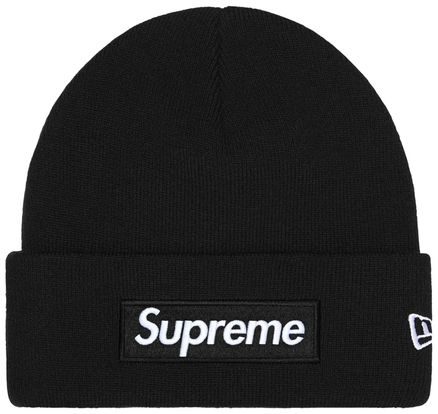 SUPREME BOX LOGO BLACK BEANIE
