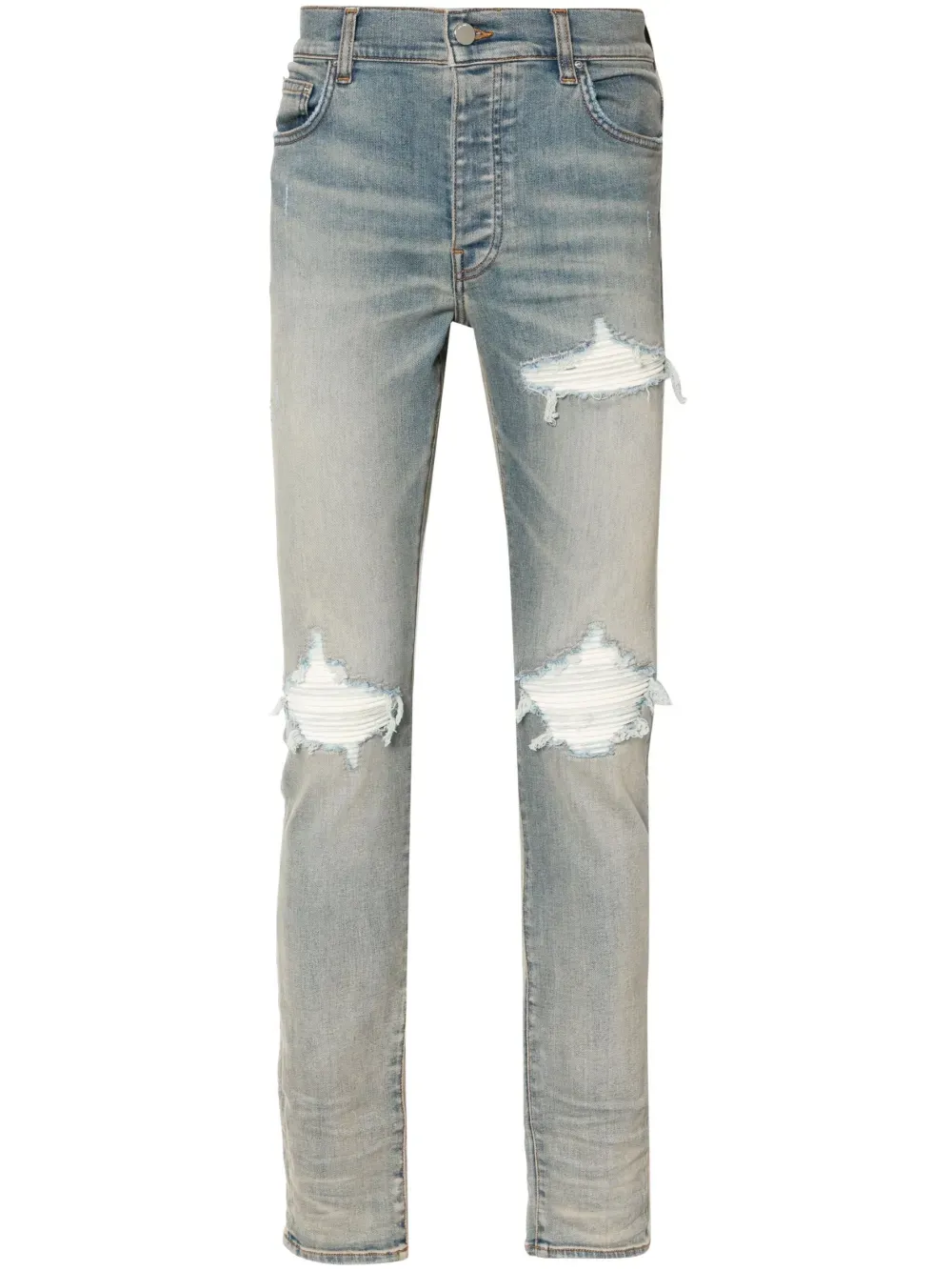 AMIRI MX1 CREAM PATCH LIGHT INDIGO