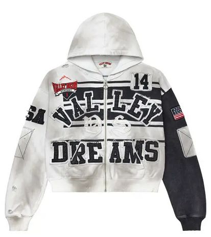 VALE COLLAGE ZIP UP OREO