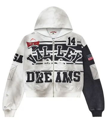 VALE COLLAGE ZIP UP OREO