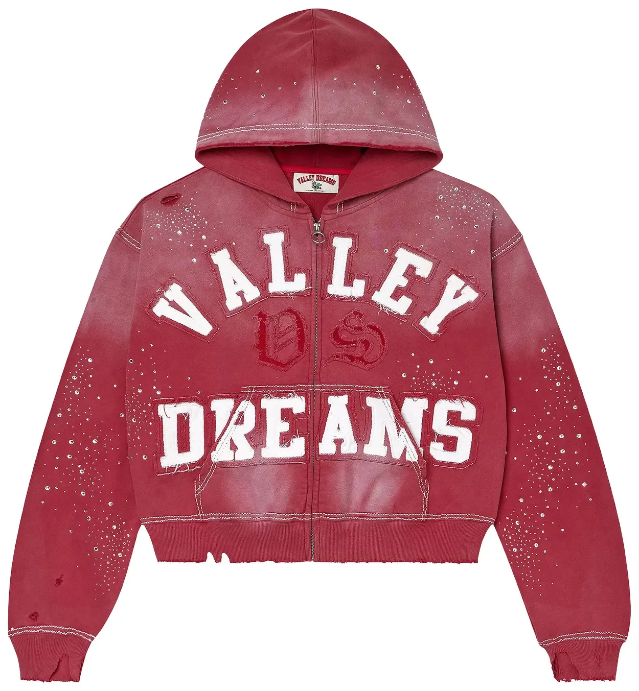 VALE CLASSICO ZIP UP RUBY