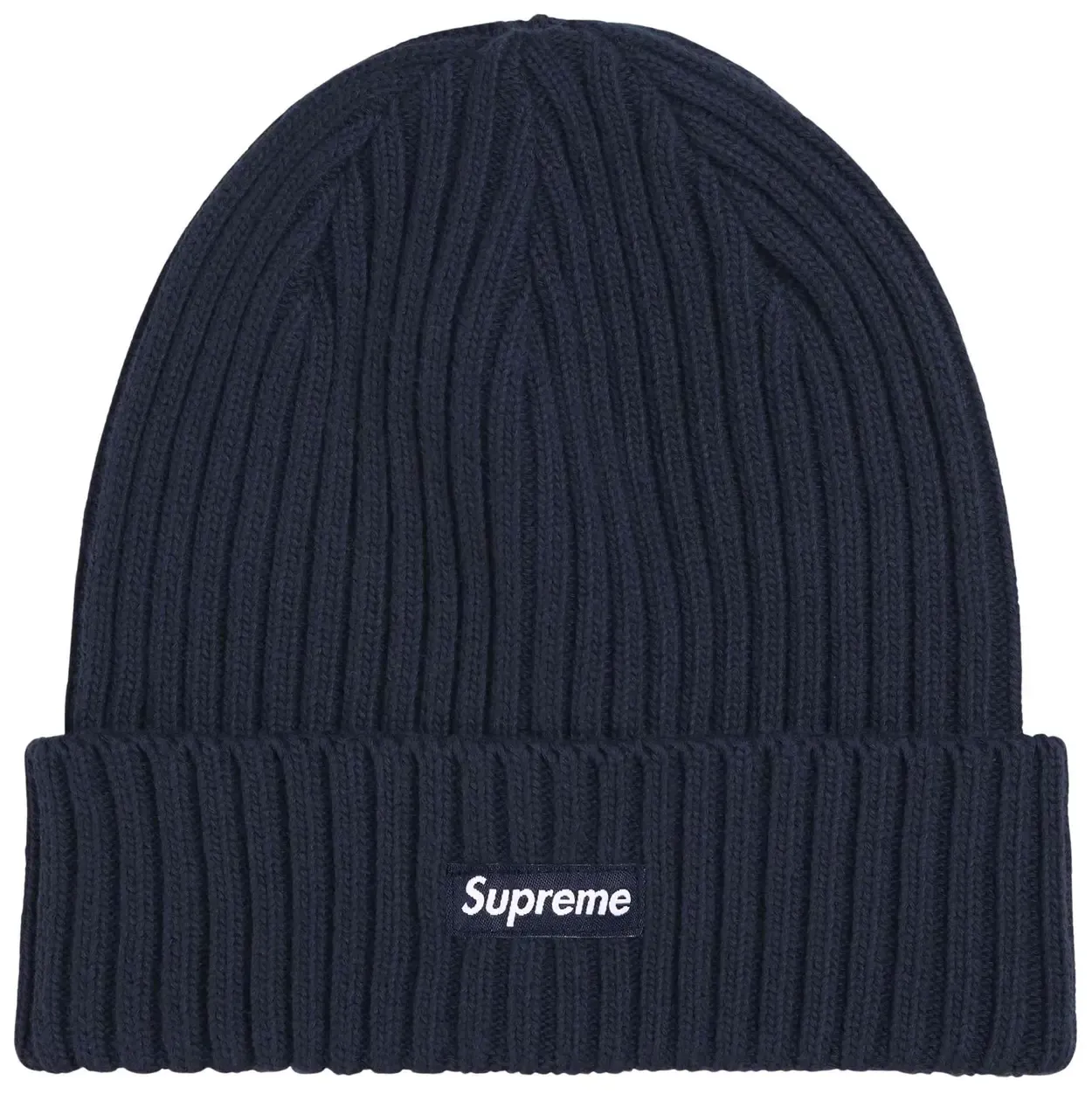 SUPREME OVERDYED BEANIE NAVY