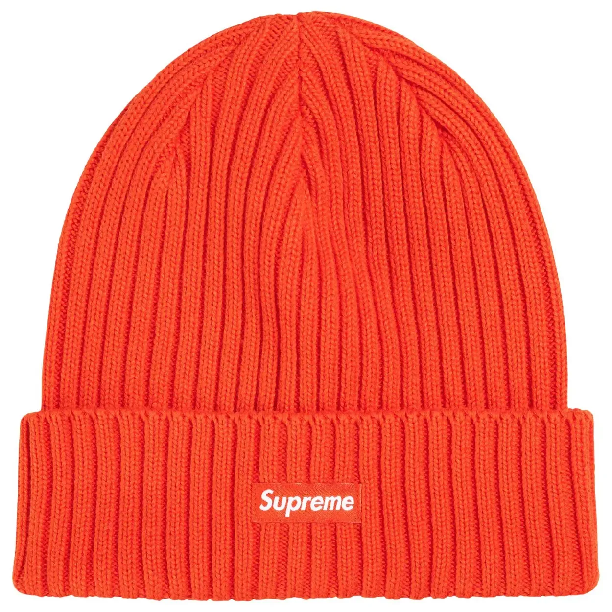 SUPREME OVERDYED BEANIE ORANGE