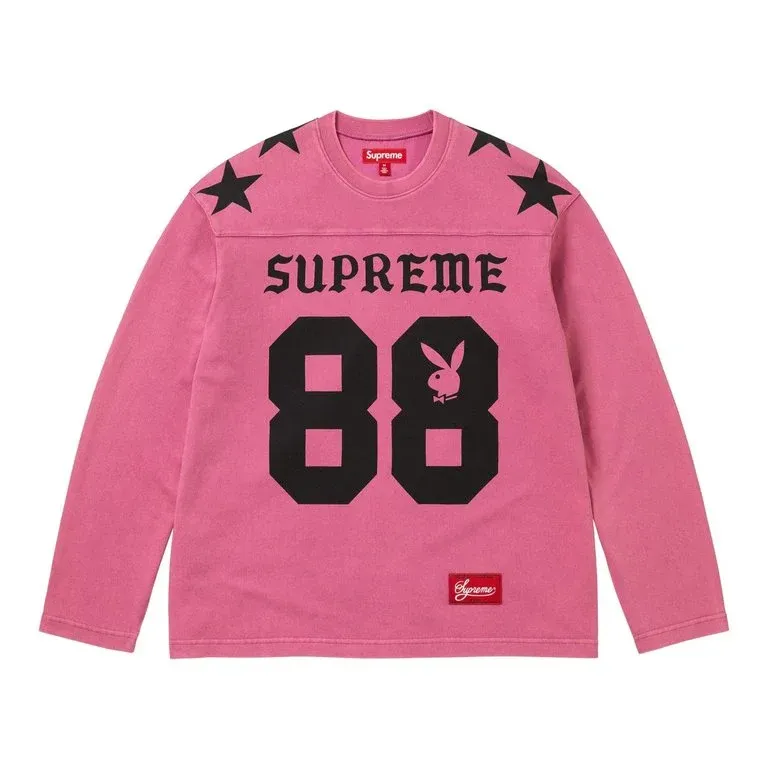 SUPREME PLAYBOY L/S PINK