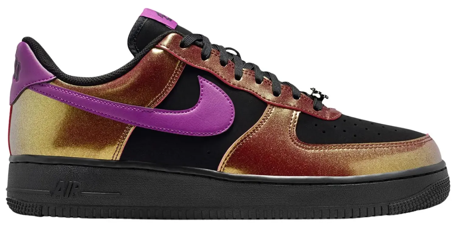 NIKE AF1 LOW GLAM ROCK BERRY