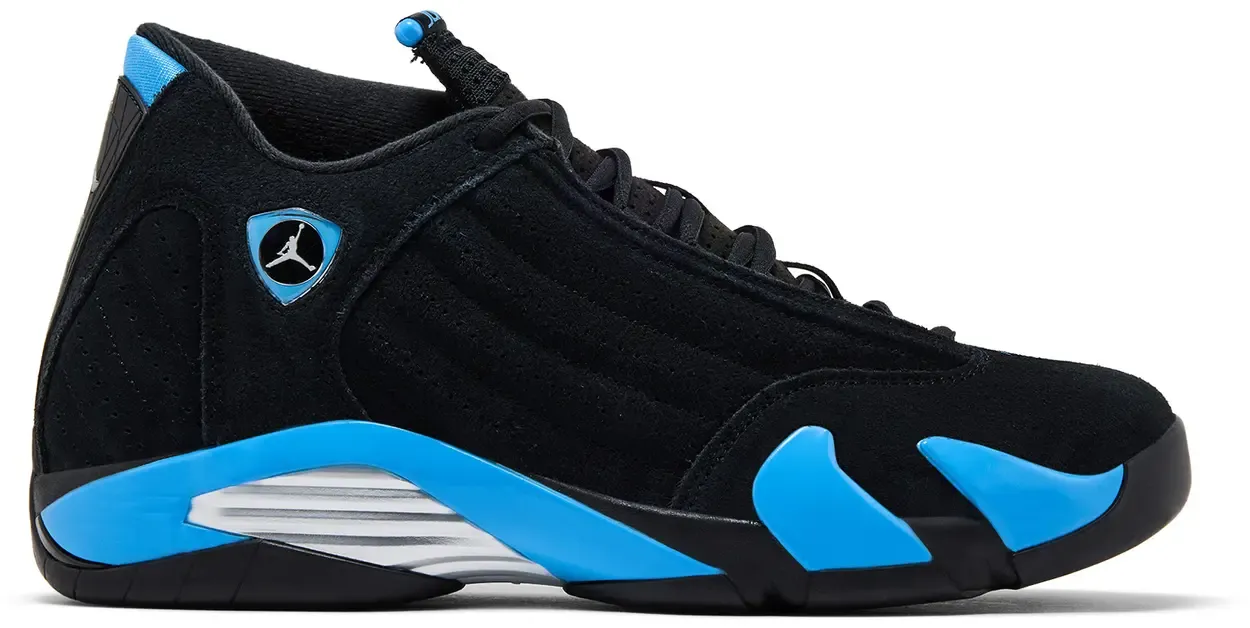 AJ 14 BLACK UNIVERSITY BLUE