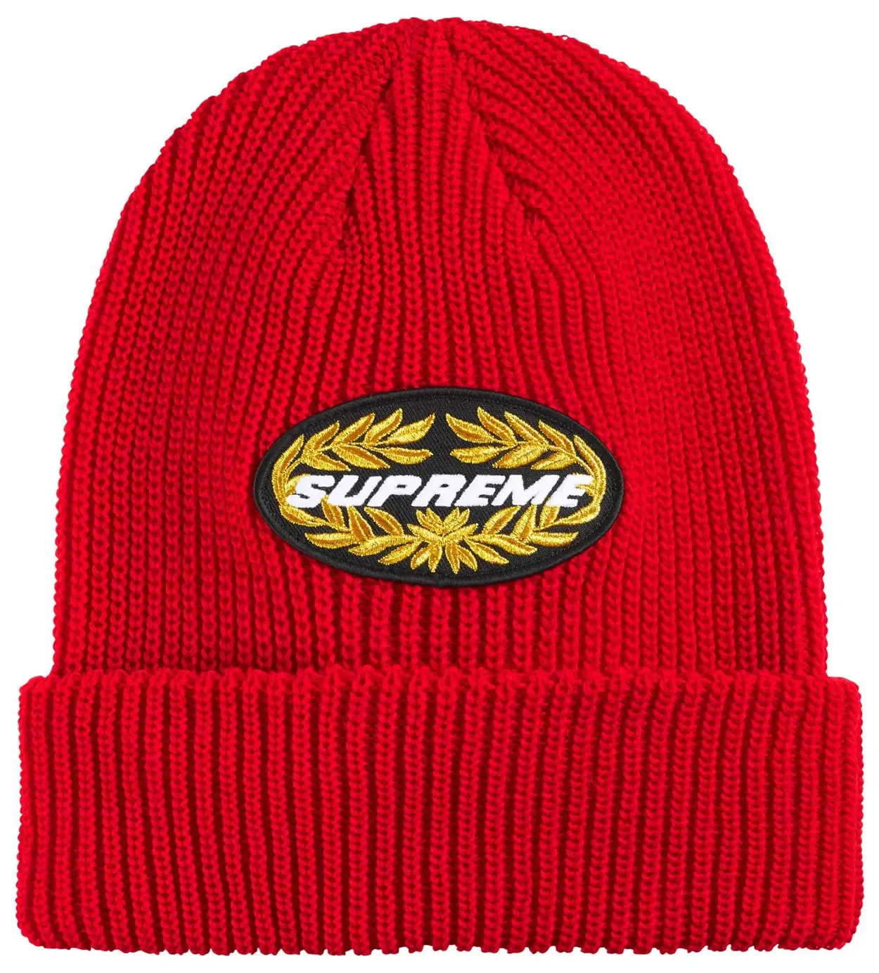 SUPREME TERMINAL RED BEANIE