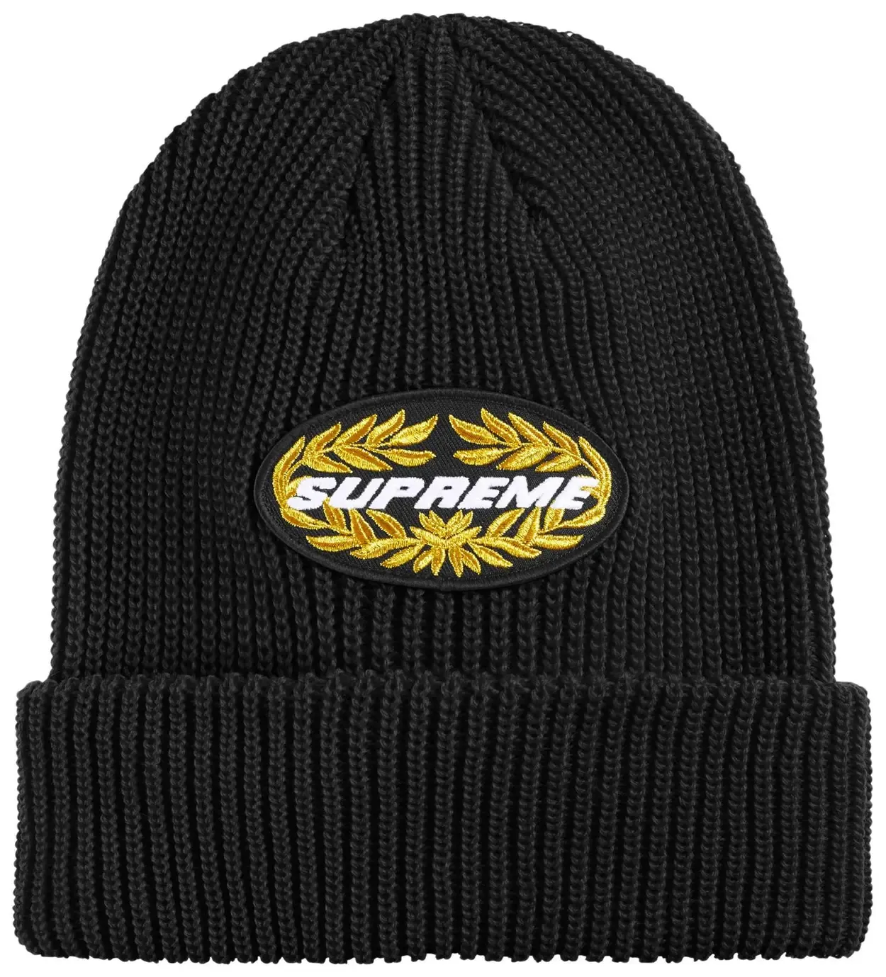 SUPREME TERMINAL BLACK BEANIE