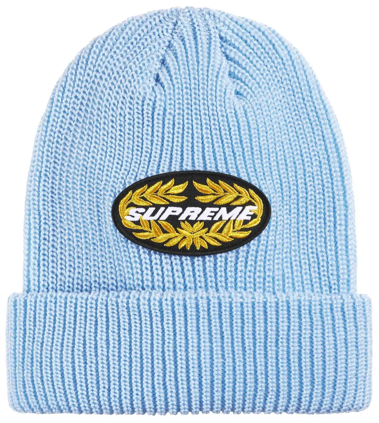 SUPREME TERMINAL LIGHT BLUE BEANIE