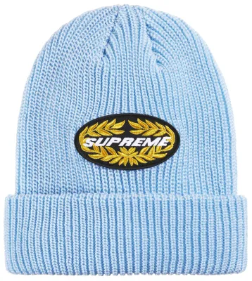SUPREME TERMINAL LIGHT BLUE BEANIE
