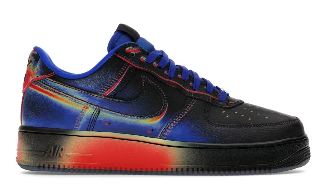 NIKE AF1 LOW HEAT MAP BLUE