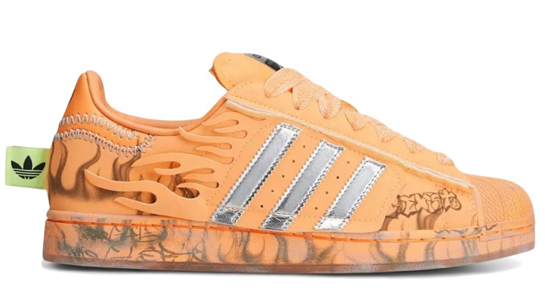ADIDAS SUPERSTAR X HELLSTAR CREAMSICLE