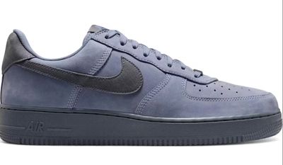 NIKE AF1 LOW DARK BLUE SKY BLUE BADGELESS