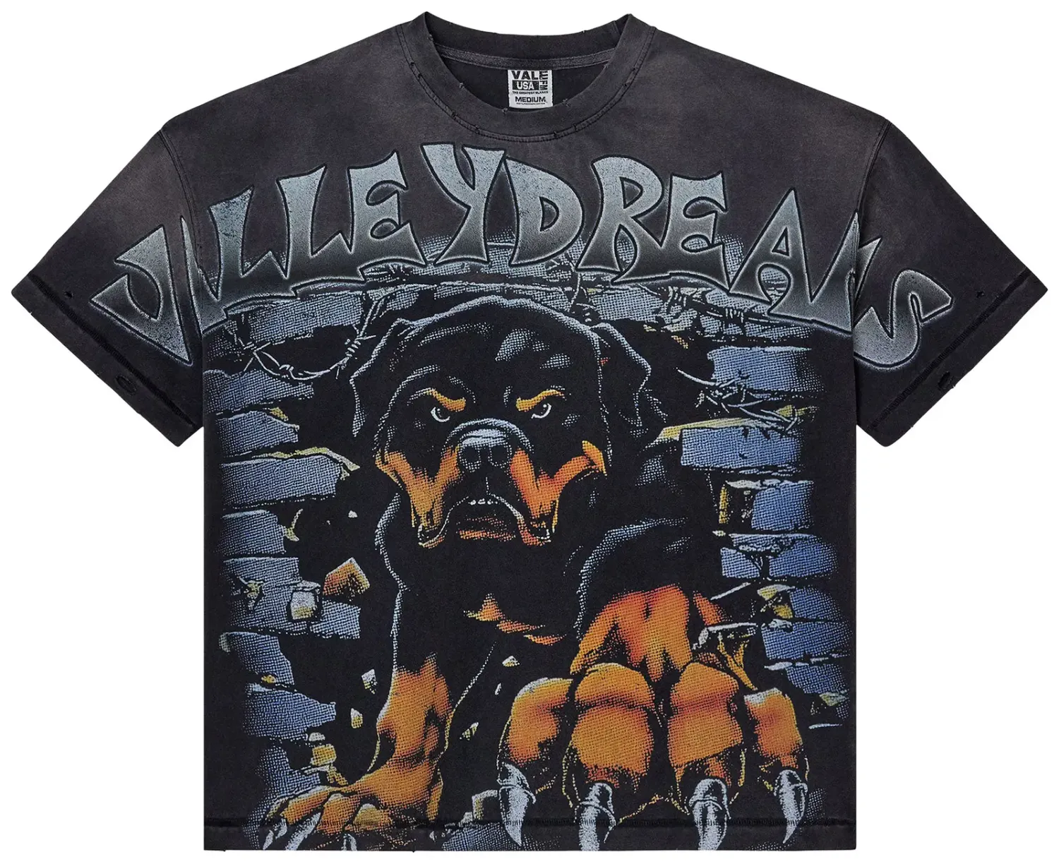 VALE ROTTWEILER BIG TEE BLACK