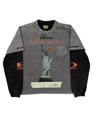 BOTTEGA DESIRES NIGHTS IN NY LAYERED LONG SLEEVE