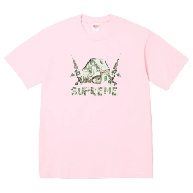 SUPREME ORIGAMI TEE LIGHT PINK
