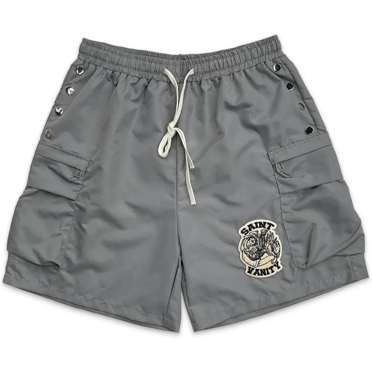 SAINT VANITY CARGO SHORTS GREY