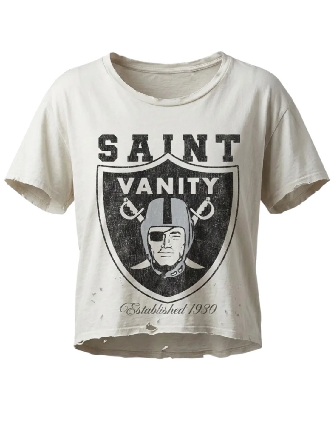 SAINT VANITY OAKLAND RAIDER TEE