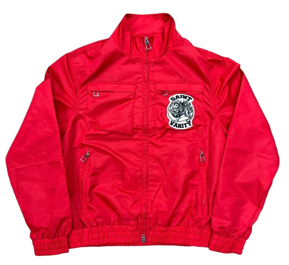 SAINT VANITY RED CARGO JACKET