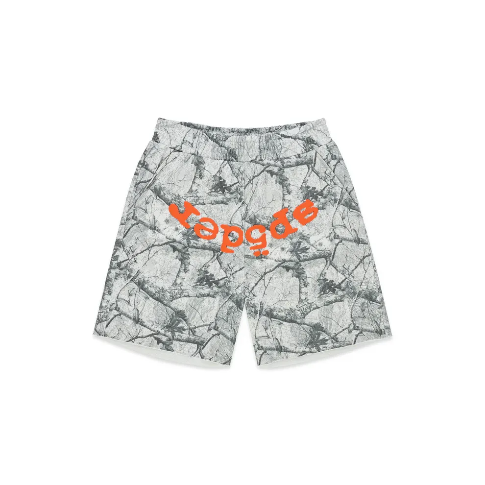 SP5DER REAL TREE ORANGE OG WEB V2 SHORTS