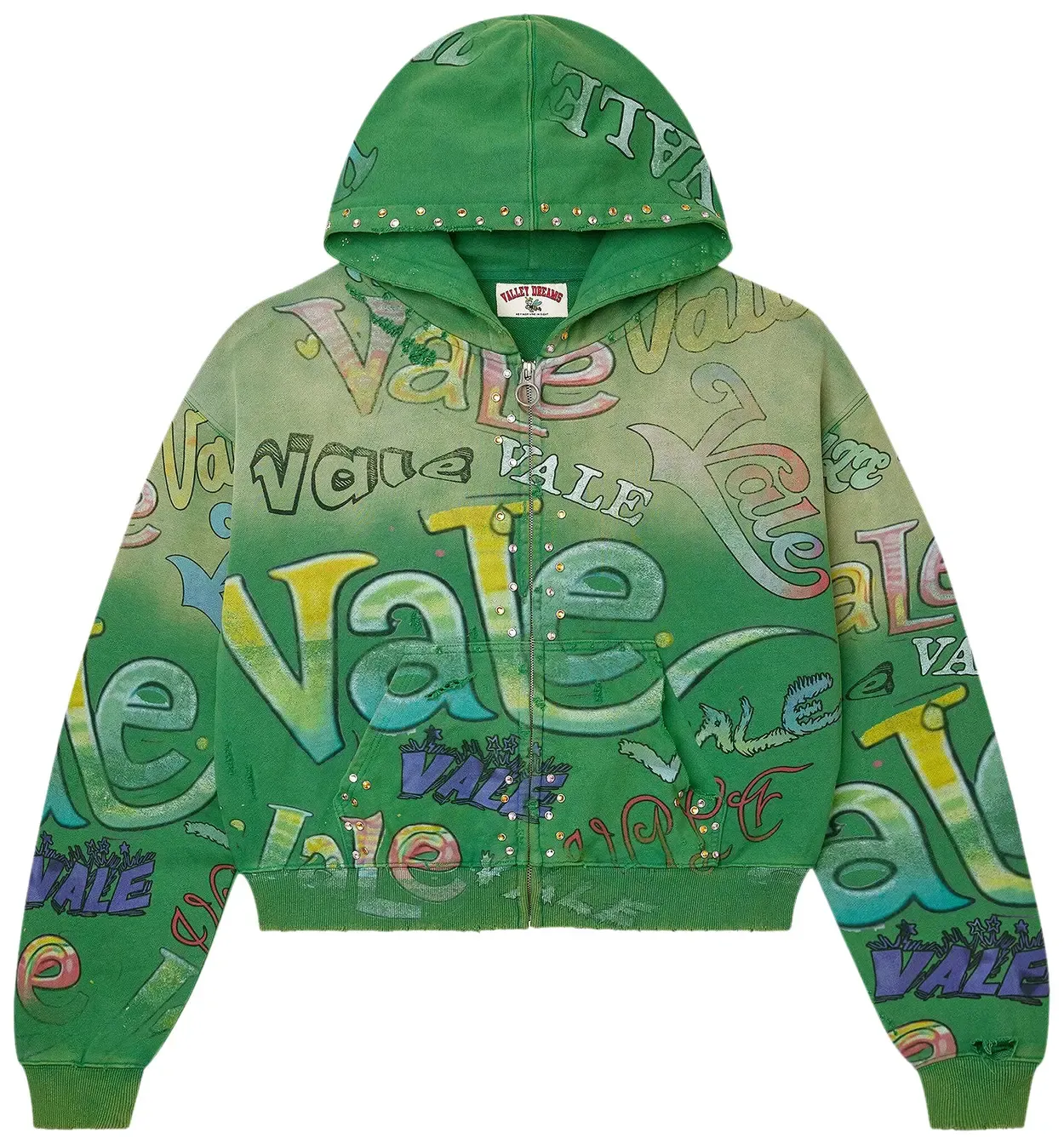VALE SPEARMINT ZIP UP