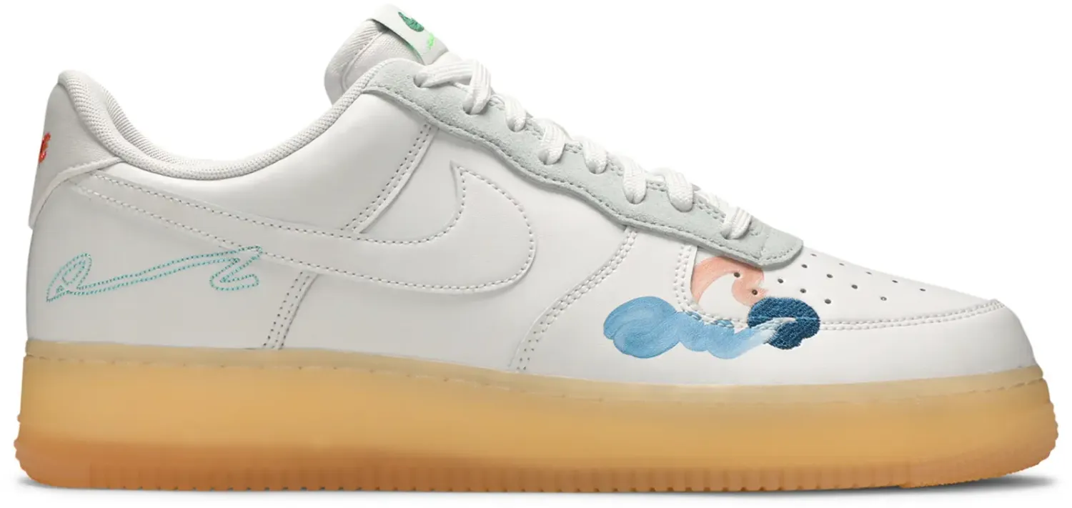 NIKE AF1 FLYLEATHER MAYUMI YAMASE WHITE