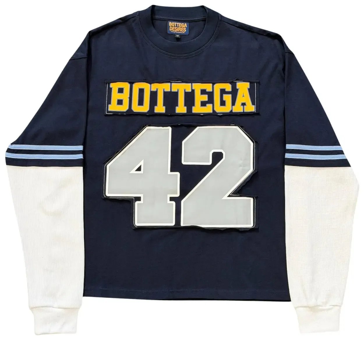 BOTTEGA DESIRES JACKIE ROBINSON LS NAVY