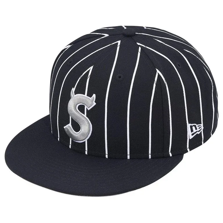 SUPREME DEVIL S LOGO FITTED STRIPE
