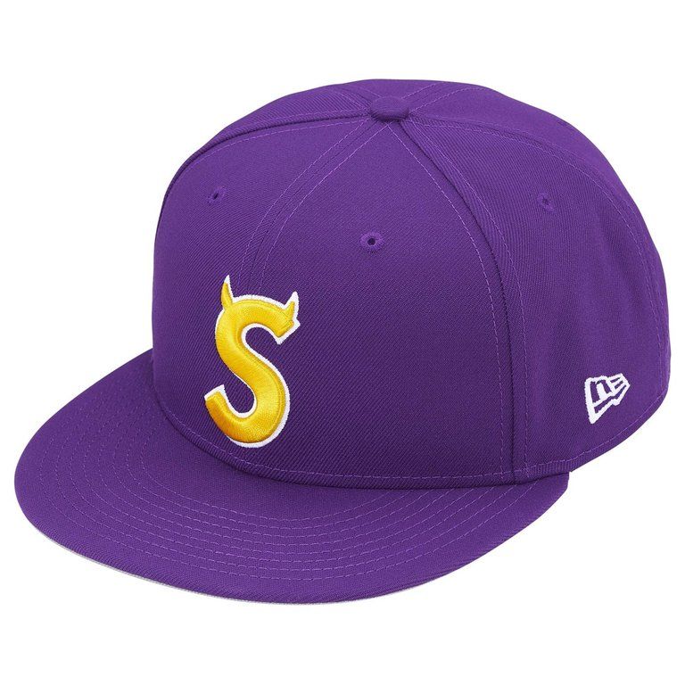 SUPREME DEVIL S LOGO FITTED PURPLE