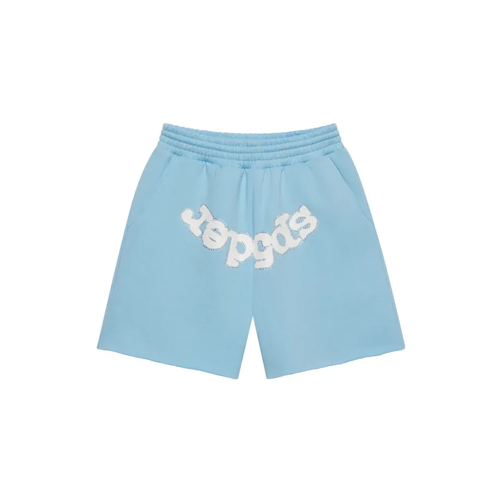 SP5DER OG WEB SWEATSHORTS SKY BLUE