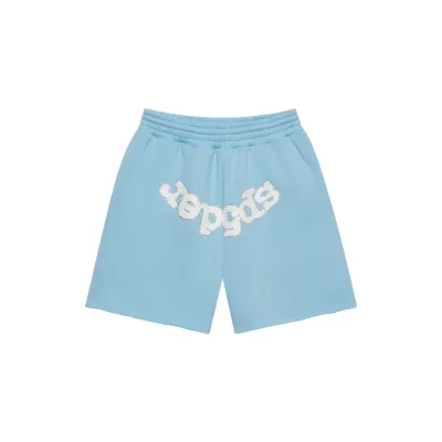 SP5DER OG WEB SWEATSHORTS SKY BLUE