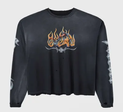 HMDD GHOST RIDER LS SHIRT