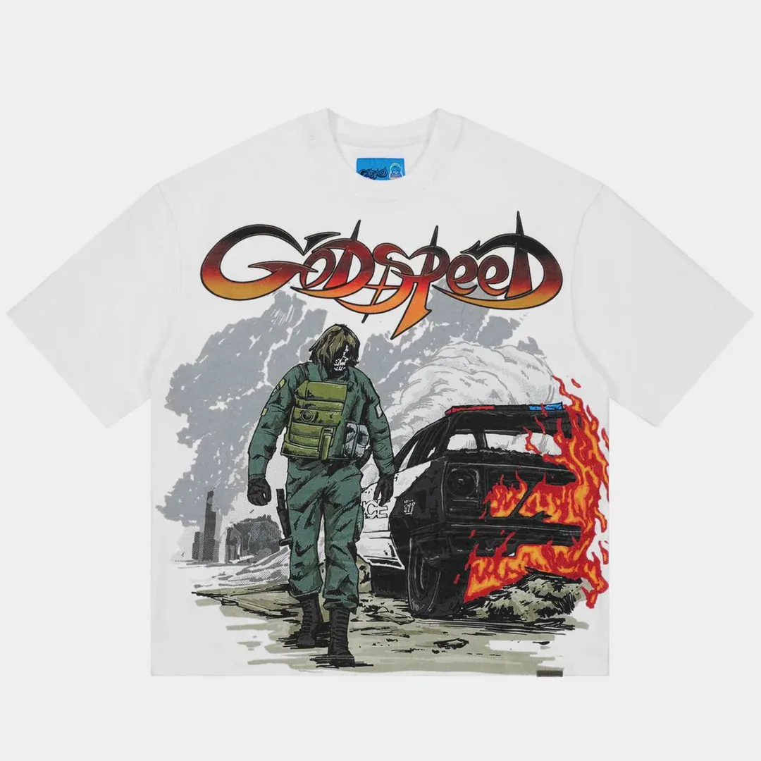 GODSPEED KHAOS WHITE TEE