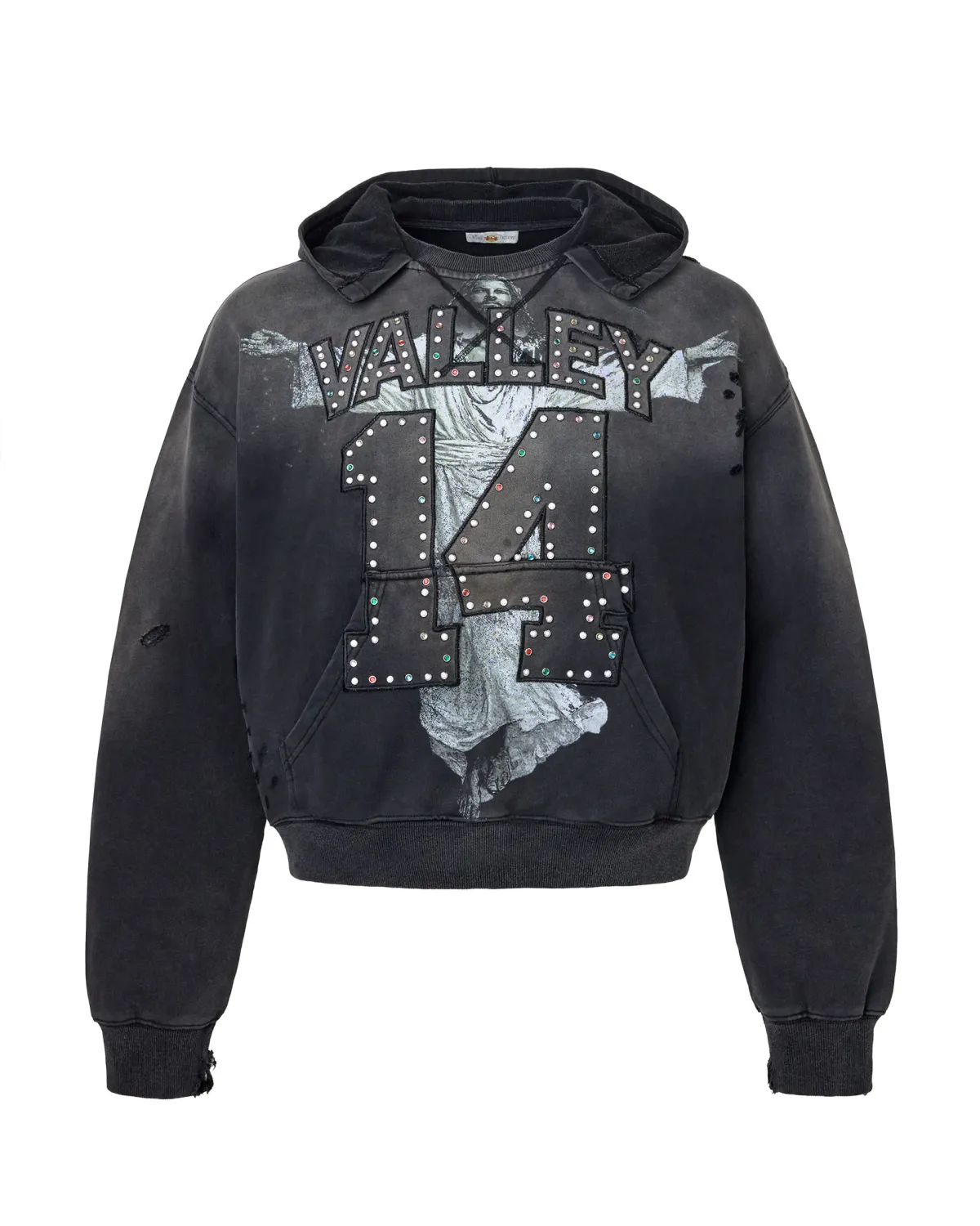 VALE JESUS PULLOVER BLACK