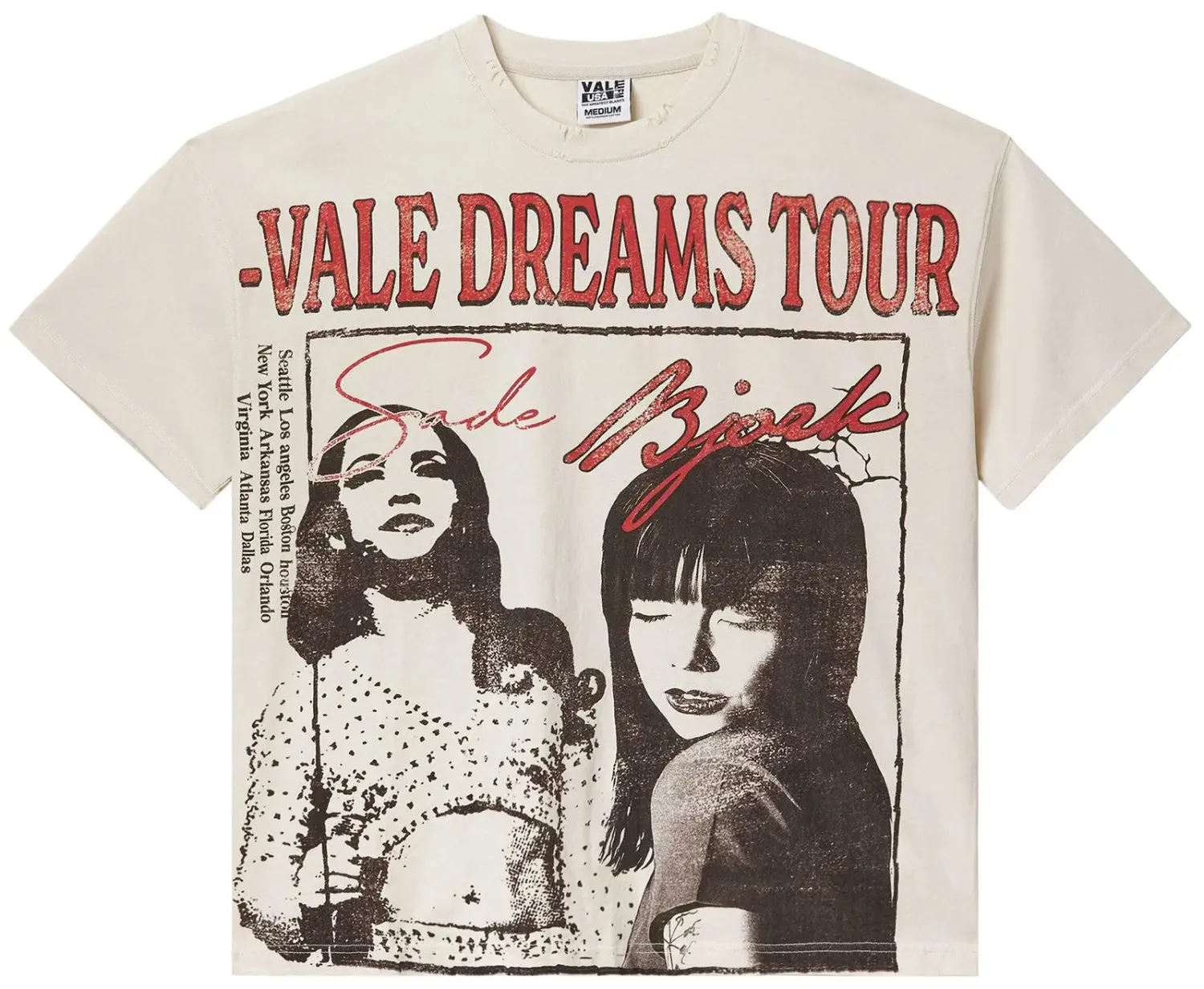 VALE DREAMS TOUR TEE CREAM