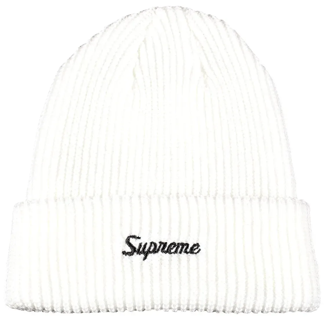 SUPREME LOOSE GAUGE BEANIE WHITE