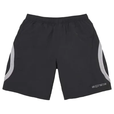 SUPREME WATER PANEL SHORTS BLACK