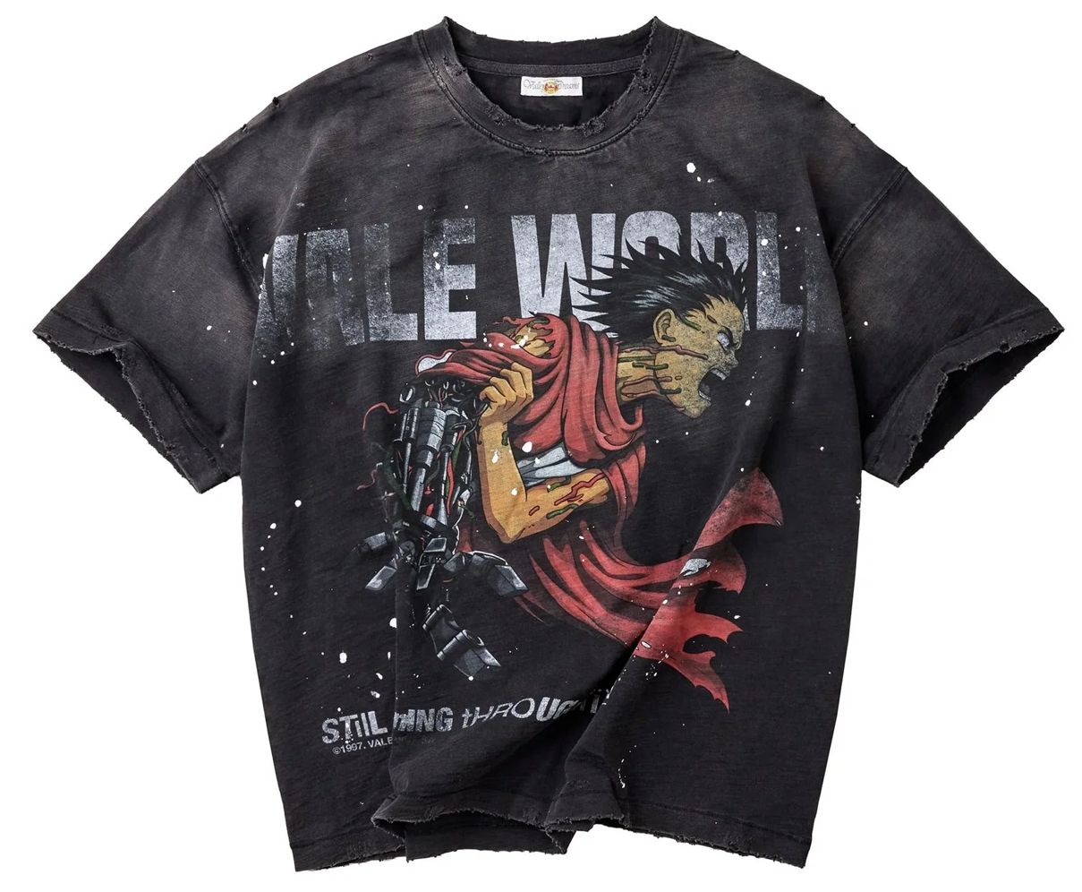 VALE WORLD TEE BLACK