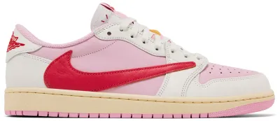 AJ 1 TRAVIS SCOTT SAIL TROPICAL PINK