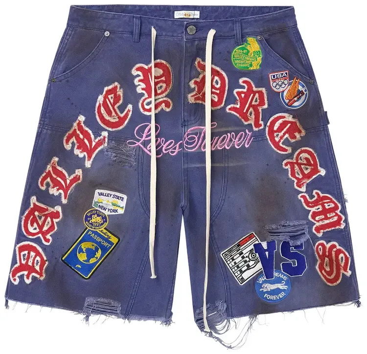 VALE WORKSHOP JORTS BLUE