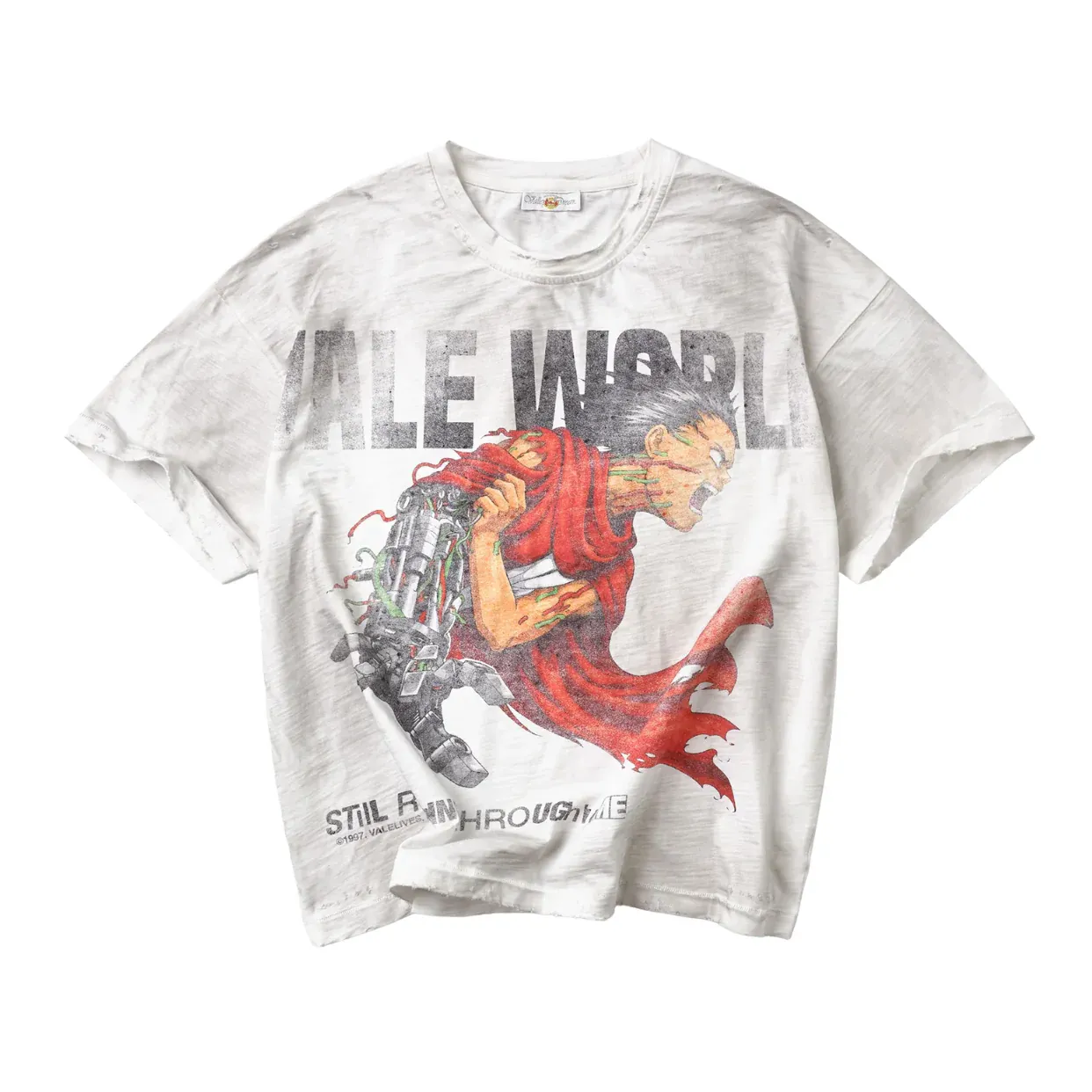 VALE WORLD TEE WHITE