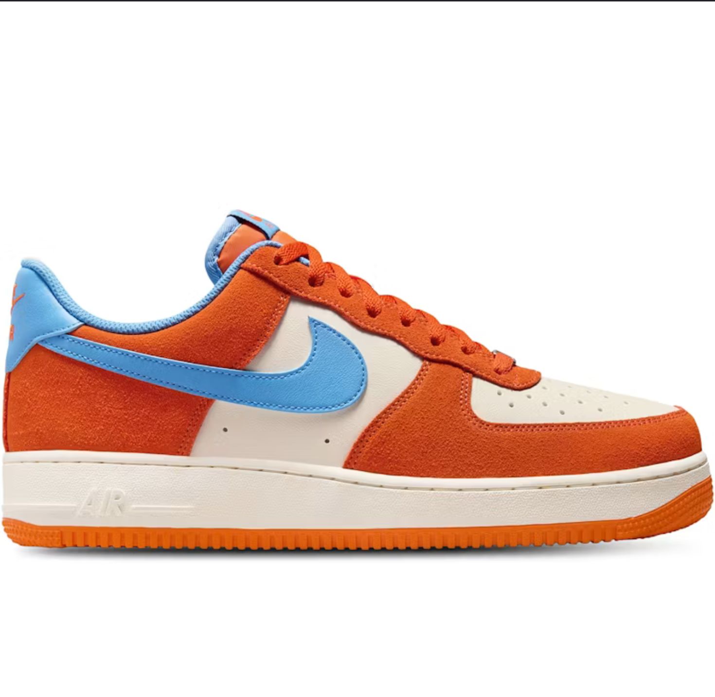NIKE AF1 LOW SAFETY ORANGE/UNIVERSITY BLUE