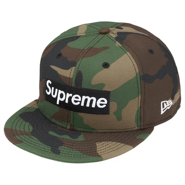 SUPREME RINGS BOX LOGO CAMO FITTED