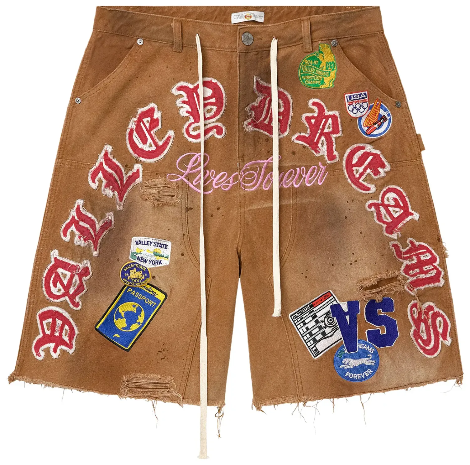 VALE WORKSHOP JORTS BROWN