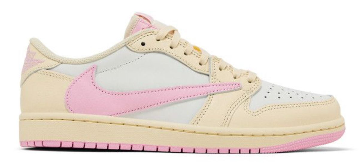 AJ 1 LOW TRAVIS SCOTT SHY PINK