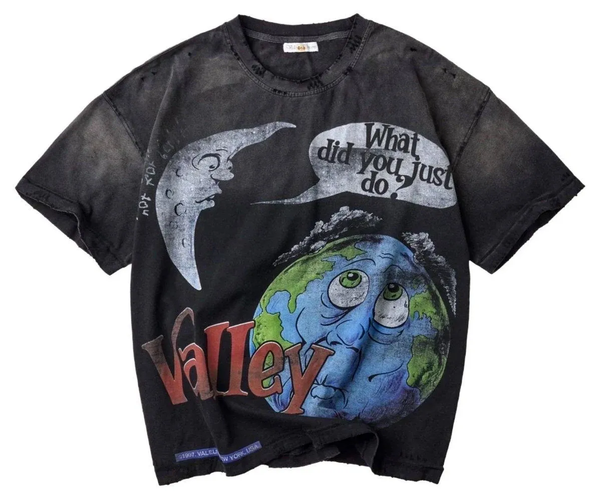 VALE WORLD PEACE TEE BLACK