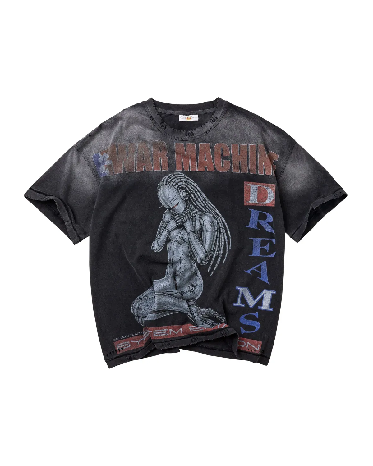 VALE WAR MACHINE BLACK TEE