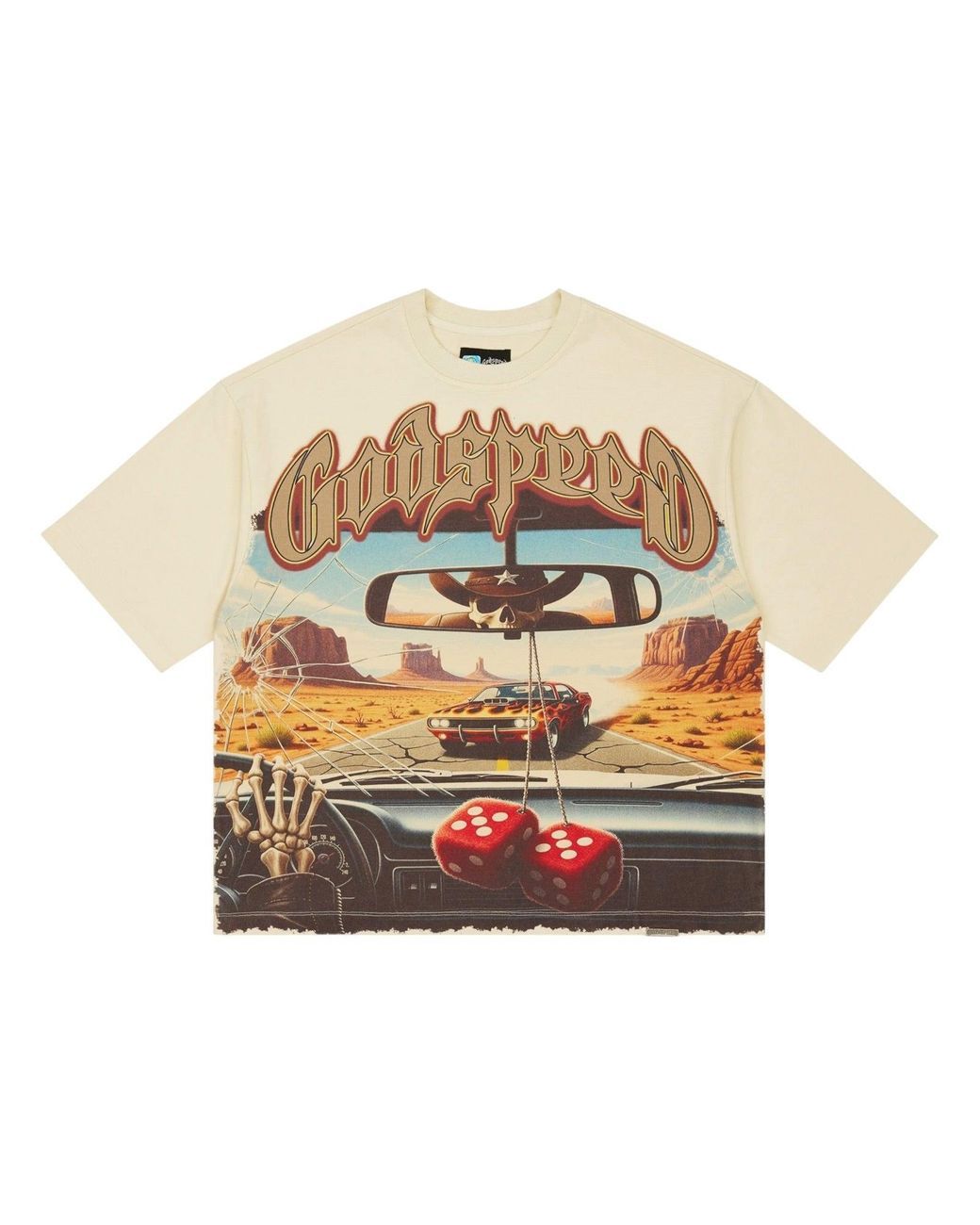 GODSPEED ON THE RUN 2 TEE BONE