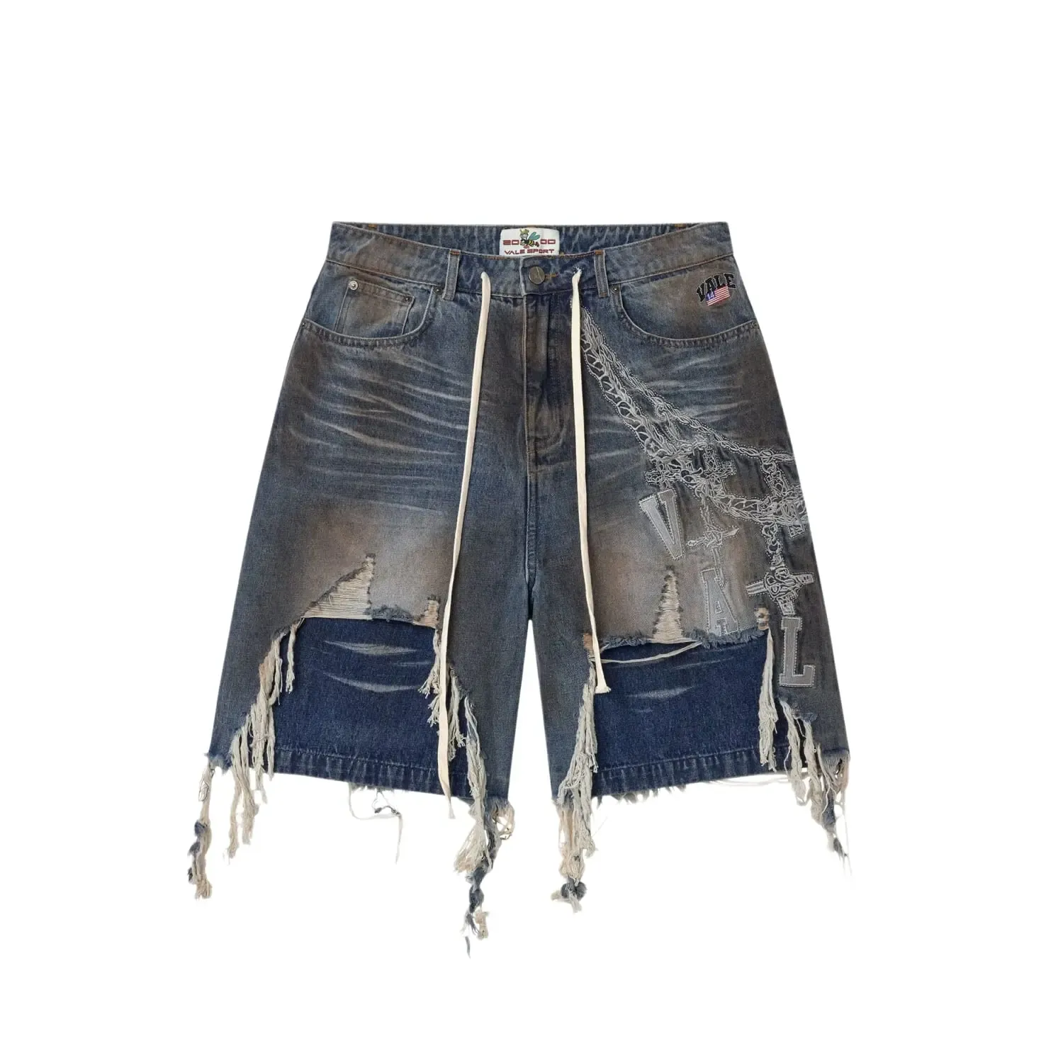 VALE CHAIN JORTS BLUE