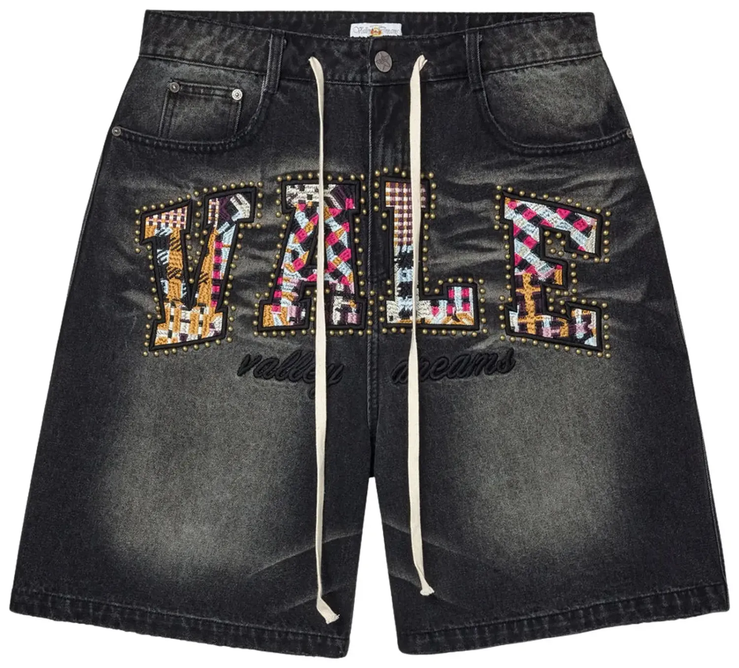 VALE WHAT THE JORTS BLACK